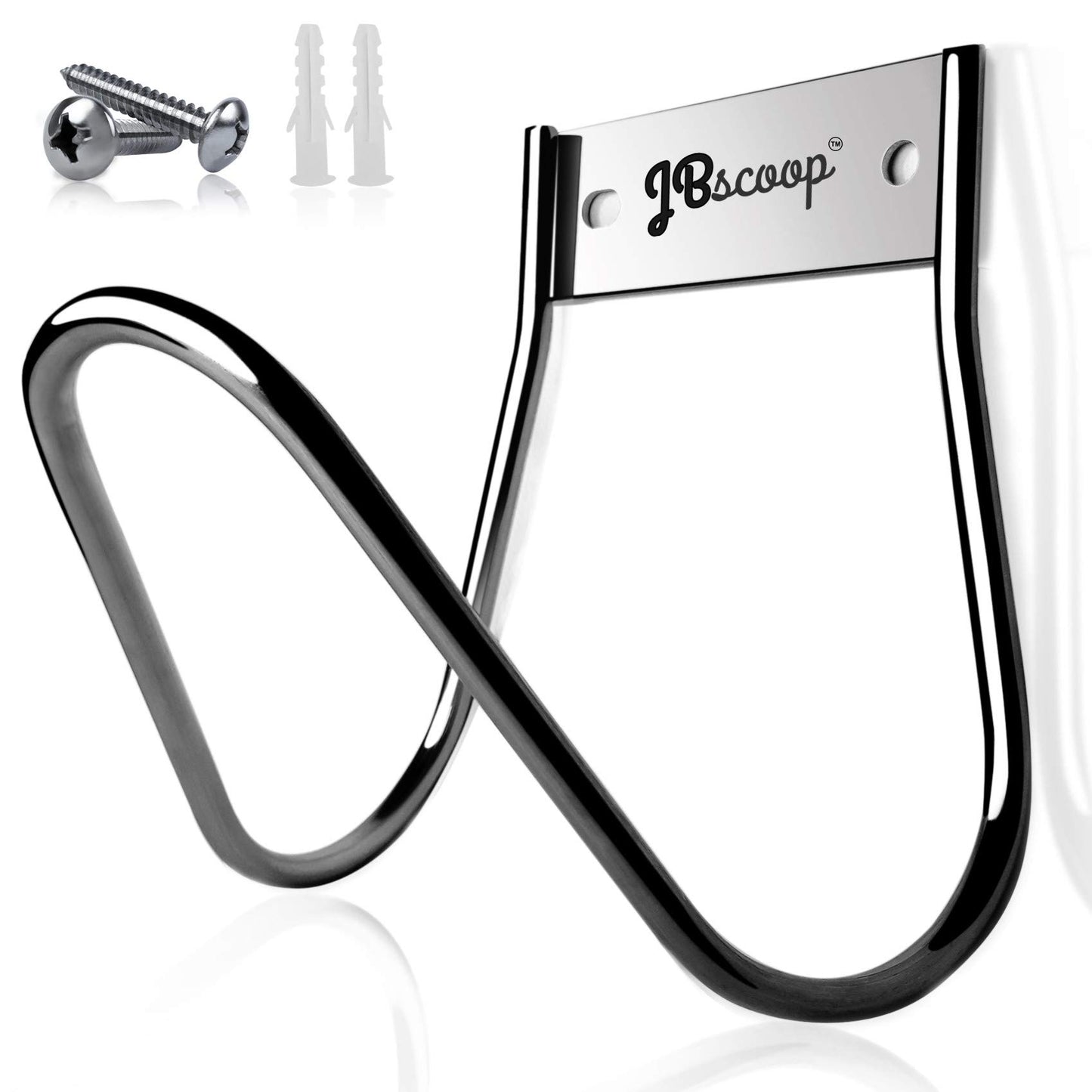 Versatile Stainless Steel Hose Hanger β Ideal for Hoses & Cords