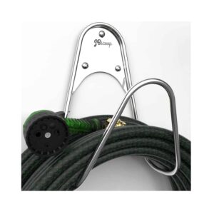 garden hose holder wall mounted heavy duty rust free for outside