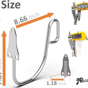 Garden hose holder wall mount mounted on a wall for outdoor use all sizes
