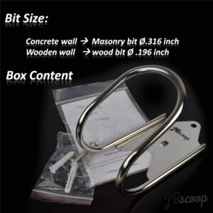 Hose hanger mounted on a wall for outdoor use - Box Content