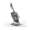 heavy duty ice scoop with stand made from stainless steel rust free dishwasher safe