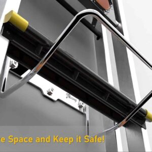 stainless steel ladder holder to save space and keep the space safe