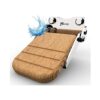 shower foot rest for shaving foldabe to save space