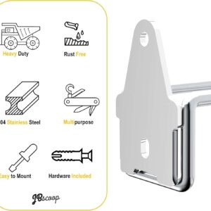 heavy duty multipurpose bracket made from stainless steel
